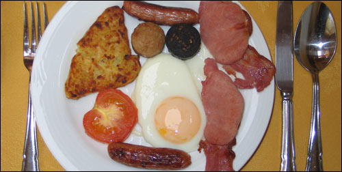 breakfast at Clanabogan Country house Bed and Breakfast Omagh